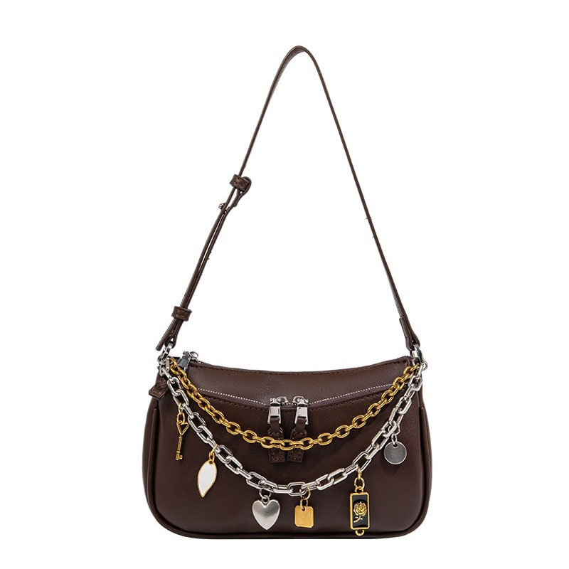 Interior Design Vintage Style - Sac à bandoulière en cuir pour