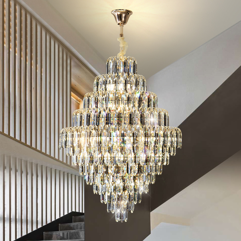 Interior Design Luxury Living Room - Lustre de luxe postmoderne pour hall