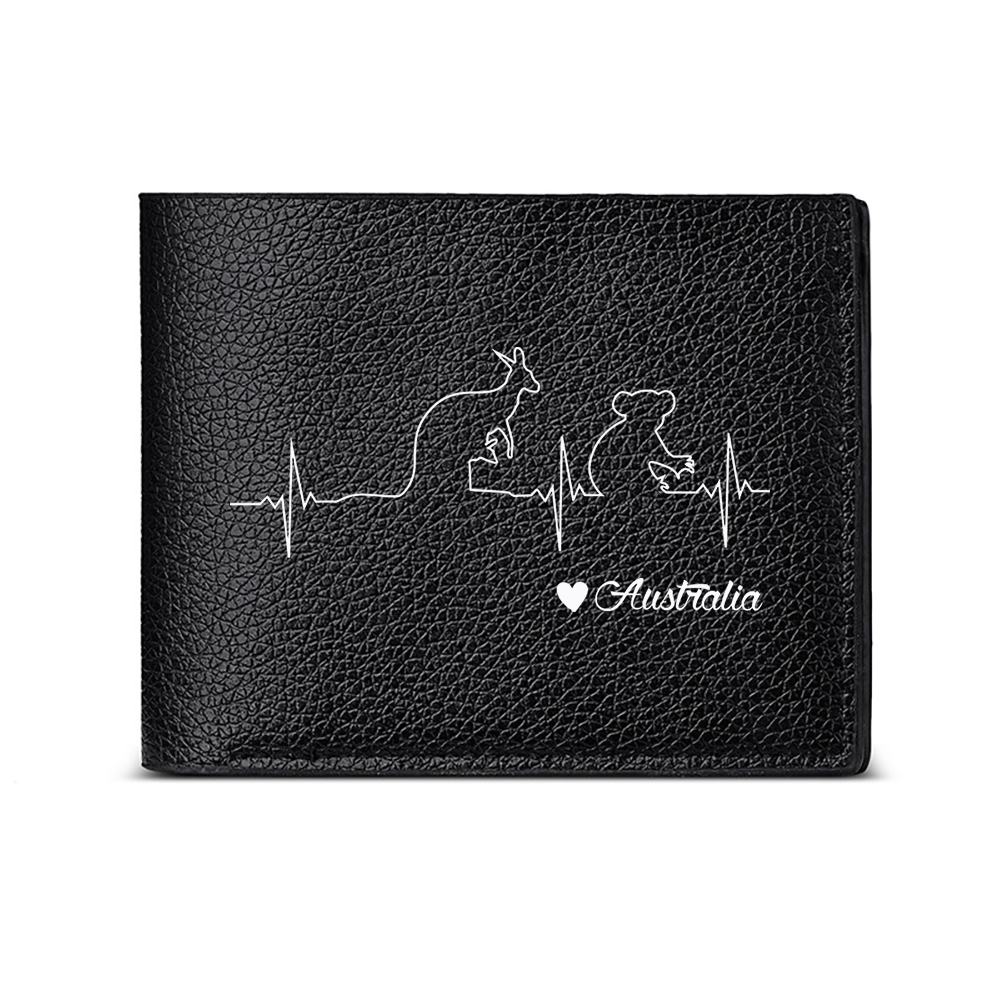 Interior Design Australia - Portefeuille et porte-cartes pour homme, motif