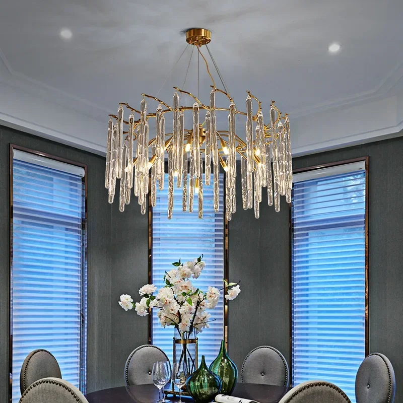 Lampes de plafond en cristal c - Interior Design Luxury Living Room avis et prix