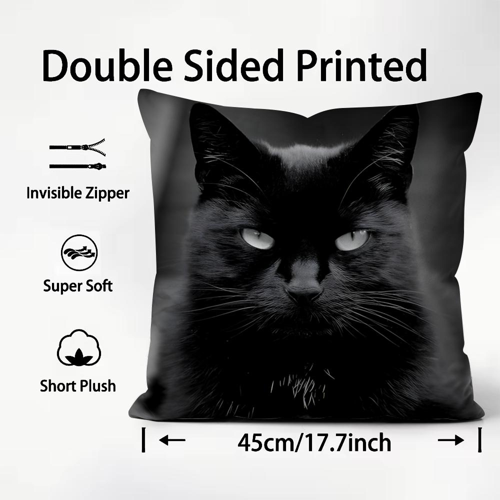 Housse de coussin Black Cat Cu - Interior Design Course avis et prix