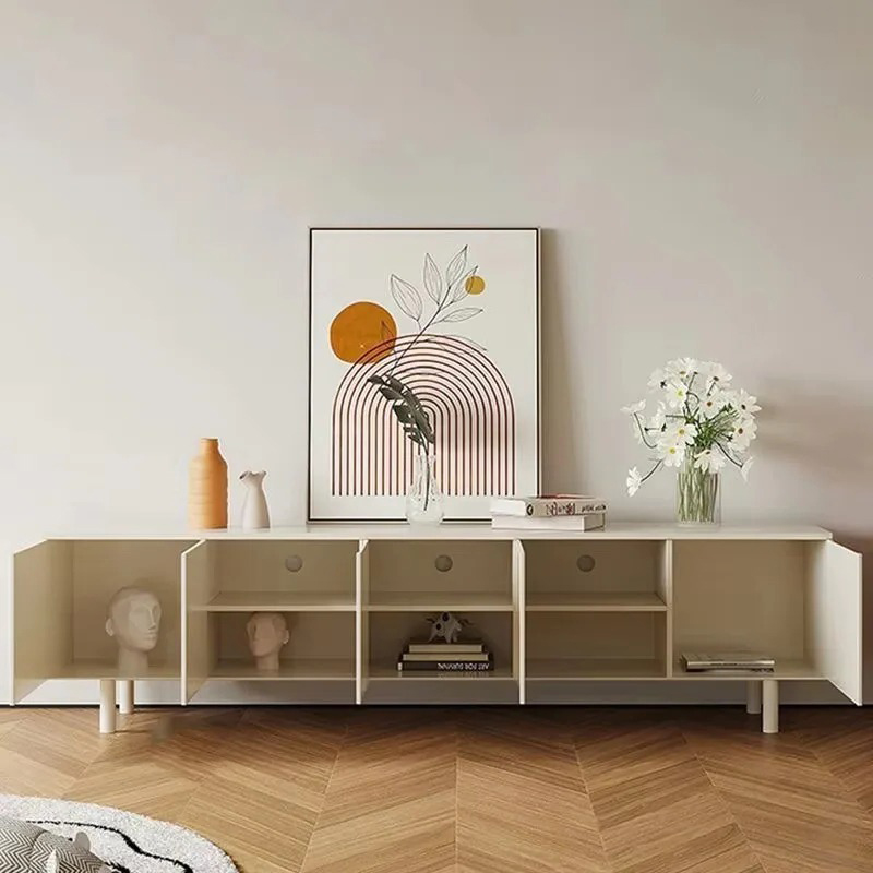 Meuble Tv blanc de luxe, range - Interior Design Luxury Living Room avis et prix