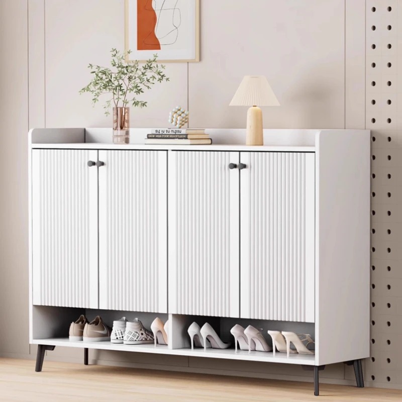 Armoire à chaussures blanche e - Interior Design Luxury Living Room avis et prix