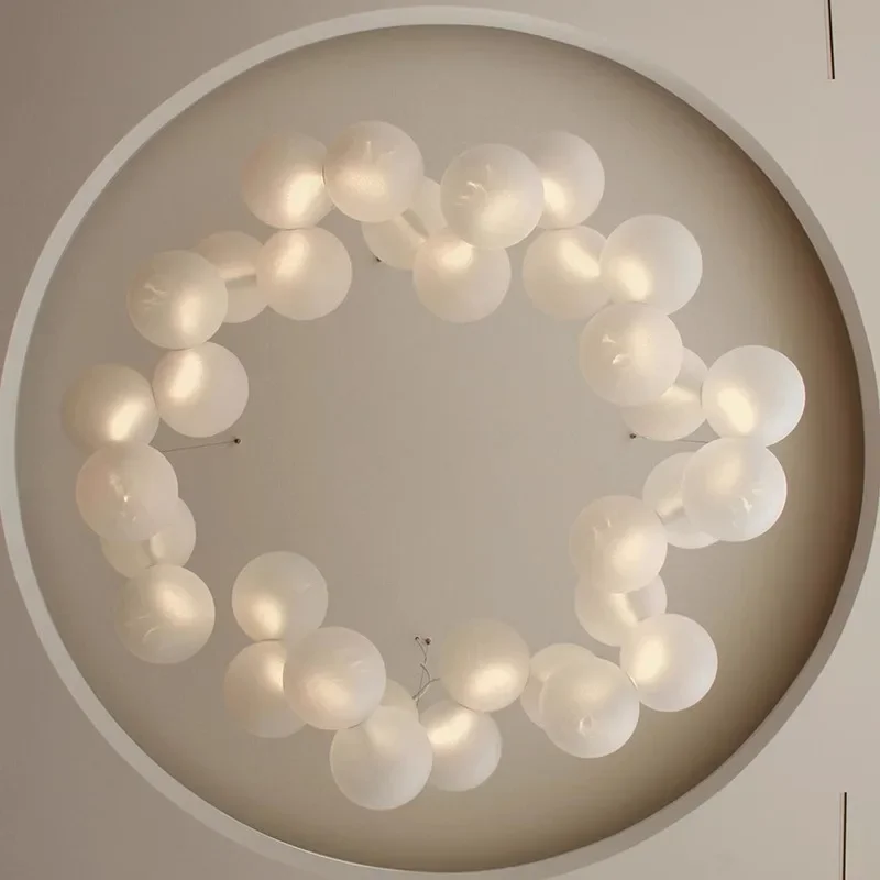 Lustre de salon nordique, lamp - Interior Design Luxury Living Room avis et prix
