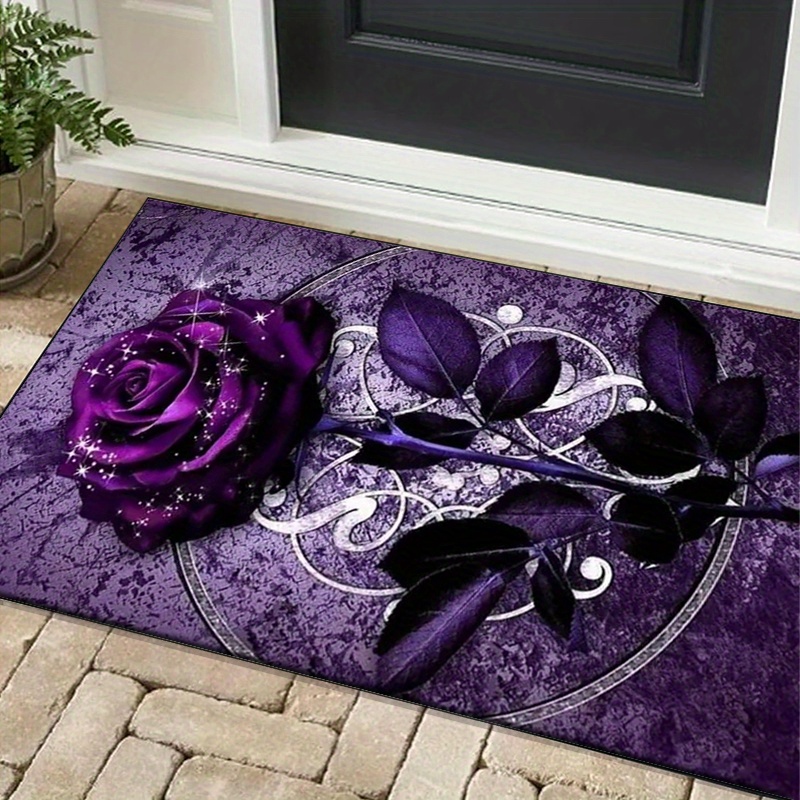 Tapis feuille violette pour un - Interior Design Luxury Living Room avis et prix