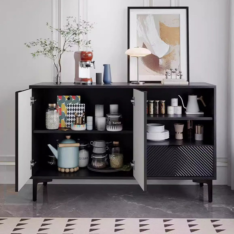 Meuble de Rangement Noir Desig - Interior Design Luxury Living Room avis et prix