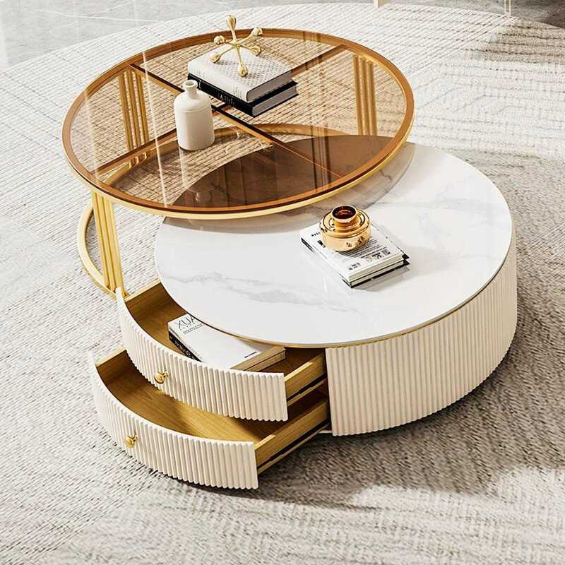 Ensemble de tables basses mode - Interior Design Luxury Living Room avis et prix