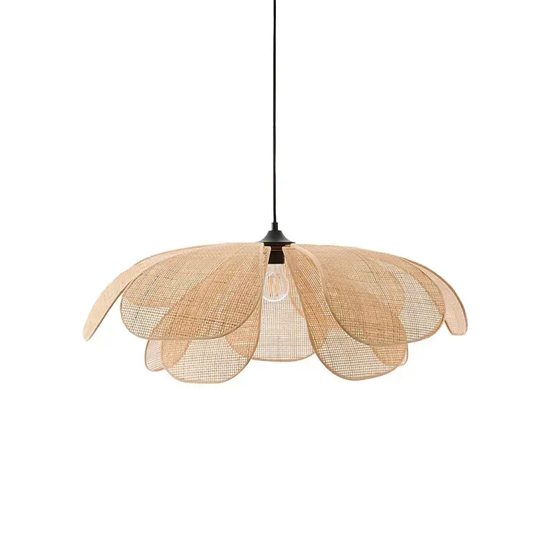 Lampe suspendue en rotin japon - Interior Design Zen avis et prix
