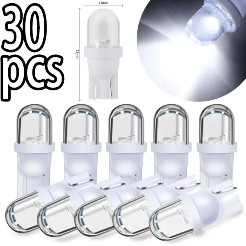 10/30 pièces Ampoules LED T10  - Interior Design Icon avis et prix