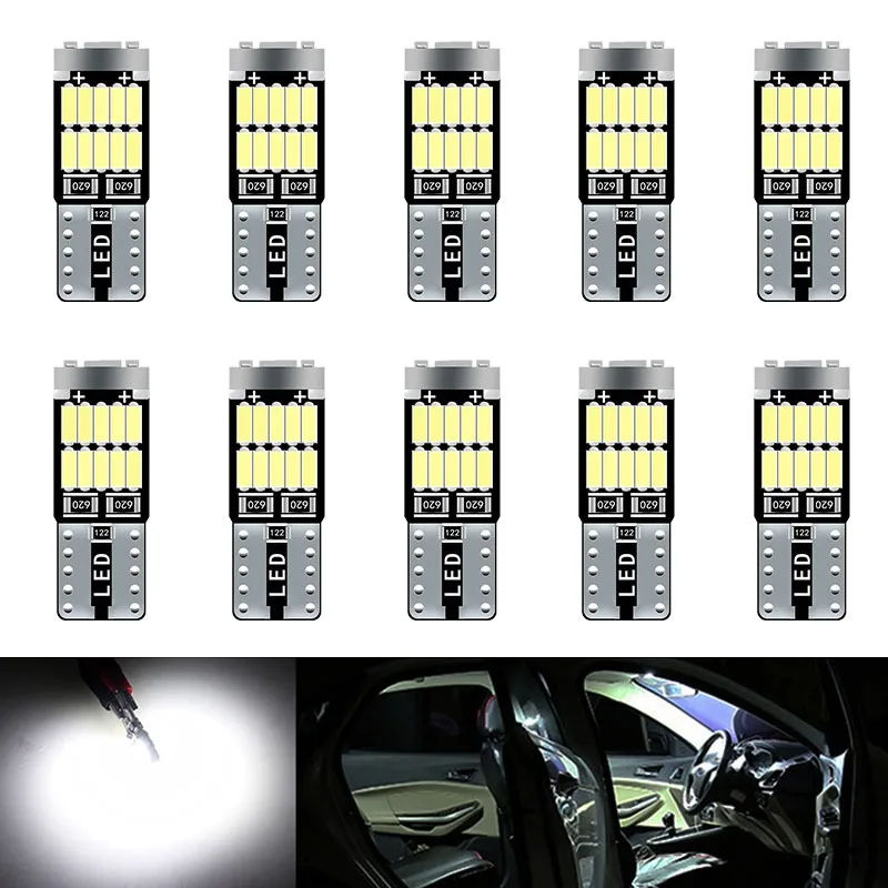 10 pièces T10 W5W 194 501 Led  - Interior Design Icon avis et prix