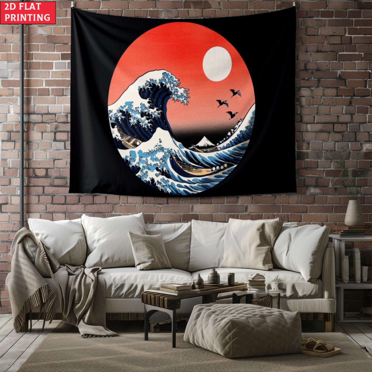 Tapisserie de coucher de solei - Interior Design Zen avis et prix