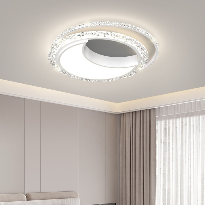 Plafonnier LED en fer de style - Interior Design Luxury Living Room avis et prix