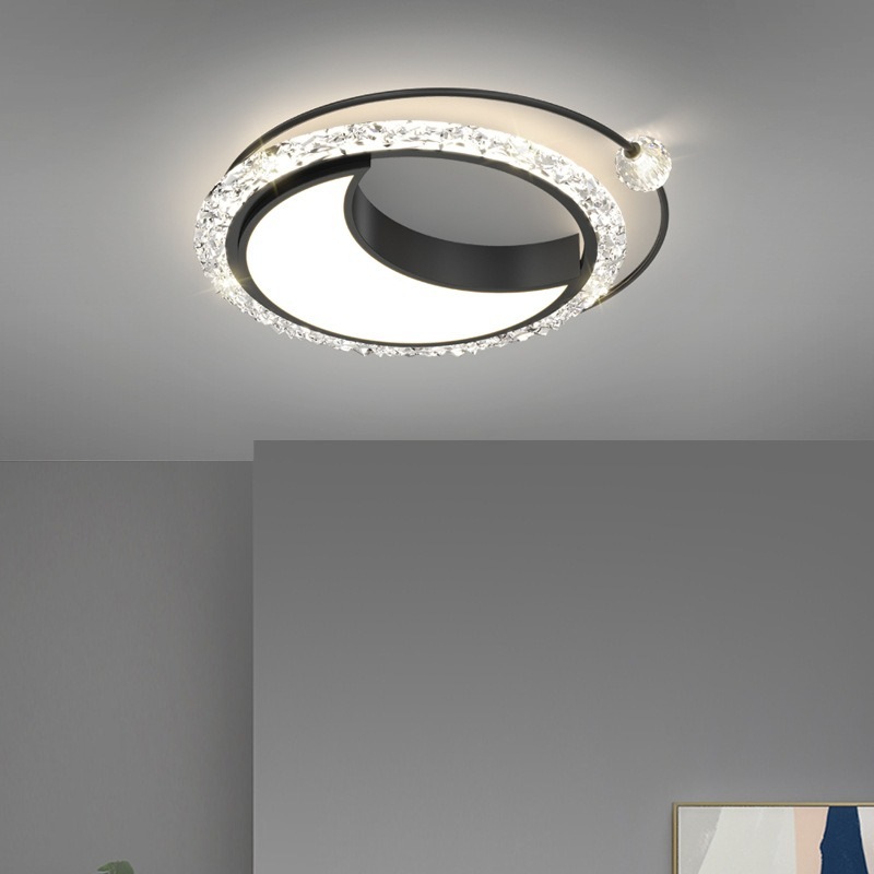 Plafonnier LED en fer de style - Interior Design Luxury Living Room avis et prix